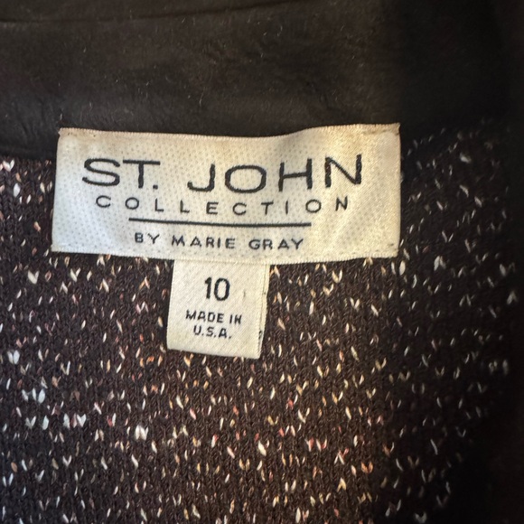 St. John Collection by Marie Gray knit blazer Size 10 - Picture 2 of 11
